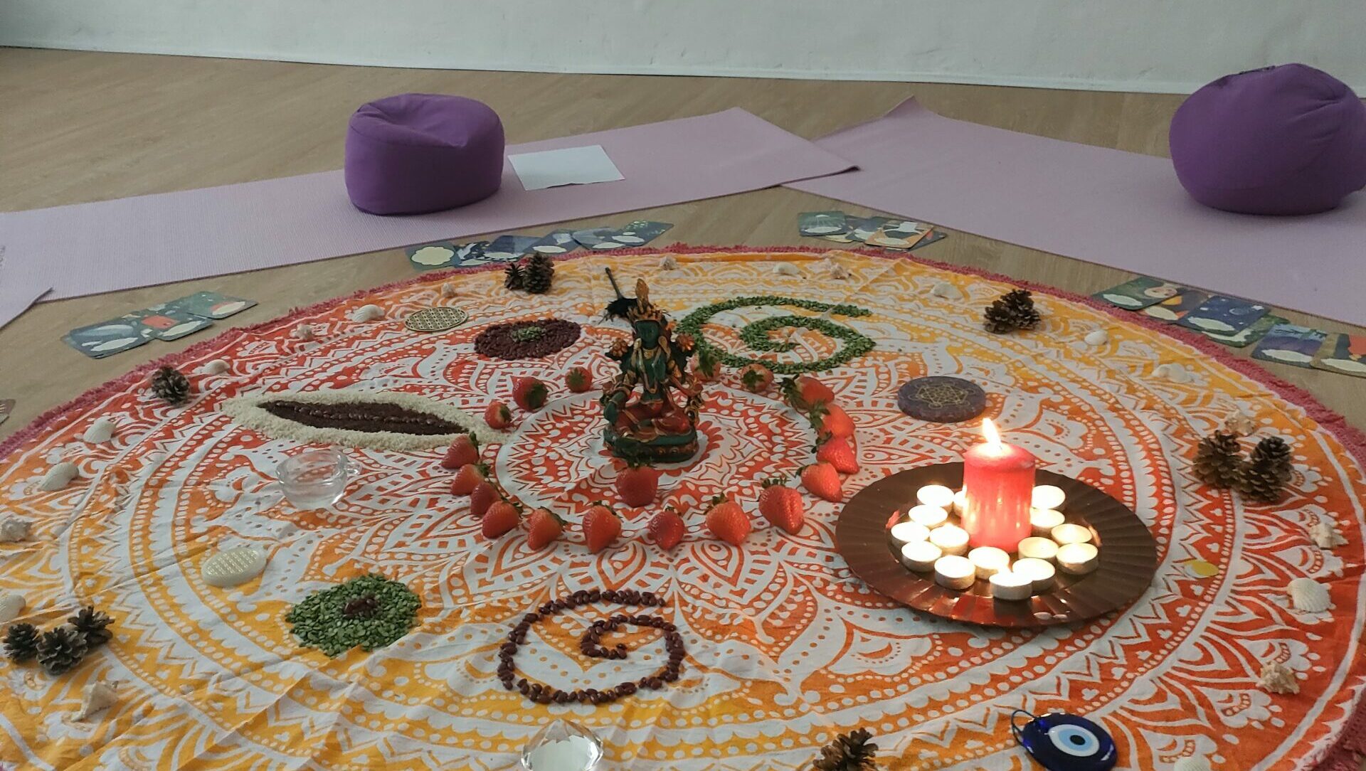 Altare per cerchio di meditazione